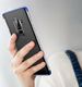Baseus Baseus Armor Case przezroczyste etui pokrowiec z wzmocnioną ramką Samsung Galaxy S9 Plus G965 niebieski (WISAS9P-YJ03) 11