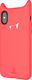 Baseus Baseus Devil Baby Case gumowe silikonowe etui pokrowiec 3D iPhone X czerwony 1