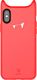Baseus Baseus Devil Baby Case gumowe silikonowe etui pokrowiec 3D iPhone X czerwony 2