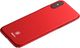 Baseus Etui iPhone X Baseus Thin Case ultra cienki pokrowiec czerwony 3