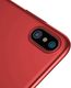 Baseus Etui iPhone X Baseus Thin Case ultra cienki pokrowiec czerwony 5