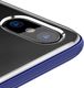 Baseus Etui iPhone X Baseus Armor Case przezroczysty pokrowiec z wzmocnioną ramką niebieski 5