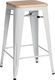 D2 Design Hoker Paris Wood 65cm biały, sosna natura 1