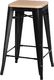 D2 Design Hoker Paris Wood 65cm czarny, sosna natur 1