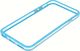 Polaroid Etui Polaroid soft bumper Samsung S5 niebieskie 1