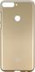 Mercury Goospery Etui Jelly Mercury HUAWEI Y7 2018 złote 1