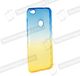 Etui BACK CASE OMBRE SAMSUNG J3 2017 NIEBIESKI-ZŁOTY 1