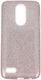 Etui Glitter LG K8 2018 różowe 1