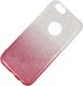 Etui Glitter Iphone 6 srebrno- różowe 2
