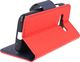 Etui portfel Fancy SAMSUNG J500 GALAXY J5 2017 czerwone 2