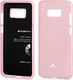 Mercury Goospery Etui Jelly Mercury SAMSUNG G955 S8+ jasny różowy 1