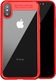 Baseus Etui suthin IPHONE X czerwone 1