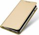 Dux Ducis Etui skin leather Galaxy A8 złote 4