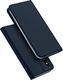 Dux Ducis Etui skin leather iPhone X/XS granatowe 1