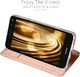 Dux Ducis Etui portfel Dux ducis skin leather HUAWEI Y6 2017 granat 9