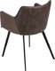Maduu Studio Krzesło Jeff brązowe 2
