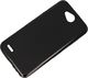 Etui back żel matt 0,5 LG X POWER 2 czarne 2