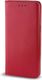 Etui portfel flip magnet HUAWEI P SMART czerwony 1