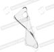 Etui ramka Ring SAMSUNG A3 2017 srebrny 3