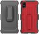 Zizo Zizo Heavy Duty Armor Case -Pancerne etui iPhone X z podstawką + uchwyt do paska (Red/Black) 6
