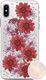 Puro Etui Glam Hippie Chic Cover iPhone X czerwone 1