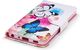 Etui portfel leather LG G7 motyle i kwiat 5