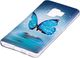 Etui slim case art SAMSUNG S9 SHINY BLUE BUTTERFLY 1