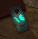 Etui slim case art SAMSUNG S9 SHINY BLUE BUTTERFLY 3