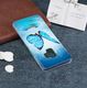 Etui slim case art SAMSUNG S9 SHINY BLUE BUTTERFLY 5