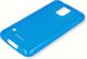 Etui Polaroid soft slim iPhone 4 niebieskie 2