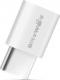 Adapter USB Blitzwolf Adapter USB-C do microUSB biały 2 sztuki (BW-A2) 2