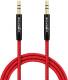 Kabel Blitzwolf Mini Jack M - Mini Jack M; 1m; kolor czerwony (BW-AC1) 1