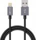 Kabel USB Blitzwolf Lightning - USB 2.0 1m kolor czarny (BW-MF5) 1