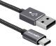 Kabel USB Blitzwolf Micro USB typu C - USB 2.0 1,8m kolor czarny (BW-TC2) 1
