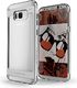 Ghostek Cloak 2 Samsung Galaxy S8 Plus Silver + Folia 3D 1