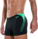 Speedo kąpielówki Boom Splice black/green r. 85 1