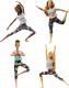 Lalka Barbie Mattel Made to Move - Kwiecista gimnastyczka (FTG80) 1