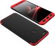 Hurtel 360 Protection etui na całą obudowę przód + tył Xiaomi Redmi Note 5A Prime czarno-czerwony 1
