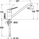 Bateria kuchenna Teka MTP 913 stojąca chrom (469130200) 1