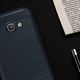 Hurtel Etui Samsung Galaxy A3 2017 A320 Carbon Case elastyczne pokrowiec niebieski 1