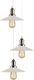 Lampa wisząca ALTAVOLA DESIGN Eindhoven Loft industrial klasyczna biały  (83915) 1