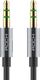 Kabel Rock Jack 3.5mm - Jack 3.5mm 2m czarny (6950290616822) 3