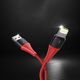 Kabel USB Rock Space Rock Lightning Cable 120cm Red 2