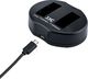 Ładowarka JJC Podwójna Ładowarka Usb Do Fujifilm Fuji Np-w126 (SB4217) 1