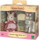 Figurka Epoch Sylvanian Families Zestaw z mamą królików z czekoladowymi uszkami (lodówka) 3