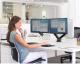 Fellowes Uchwyt biurkowy na 2 monitory do 32" Platinum (8042501) 3