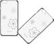 X-FITTED Etui X-FITTED Swarovski IPHONE 6+ Blossomin srebrne PPFHS 6