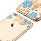 X-FITTED Etui X-FITTED Swarovski IPHONE 6+ Blueflora złote PPYSB 3