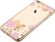 X-FITTED Etui X-FITTED Swarovski IPHONE 6+ Pinkflora złote PPYSP 1