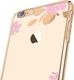 X-FITTED Etui X-FITTED Swarovski IPHONE 6+ Pinkflora złote PPYSP 5